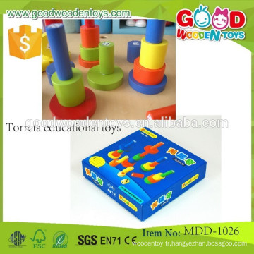 Rabais promotionnels jouets en bois jouets éducatifs torreta jouets éducatifs OEM pour enfants MDD-1026